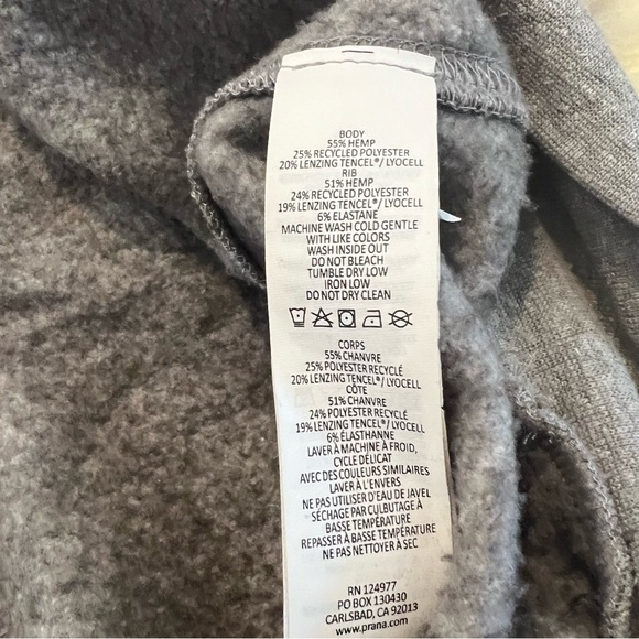 Prana Aztec Print Crewneck Sweatshirt Size Medium - Picture 8 of 9